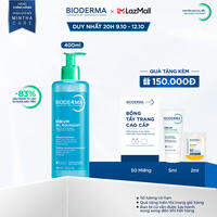 Gel rửa mặt tạo bọt cho da hỗn hợp và da dầu Bioderma Sebium Gel Moussant - 400ml