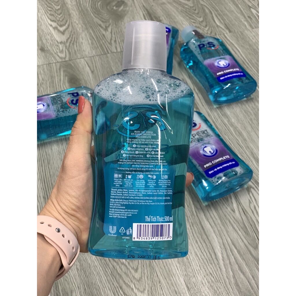 Nước Súc Miệng PS Pro Complete 500ml