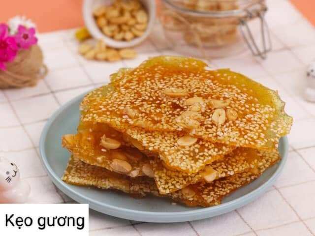 Kẹo Gương giòn tan, thơm ngon - Đặc sản Quảng Ngãi