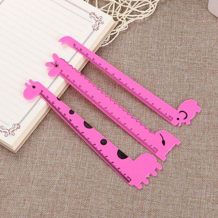 Thước kẻ hươu cao cổ 15cm cute dễ thương