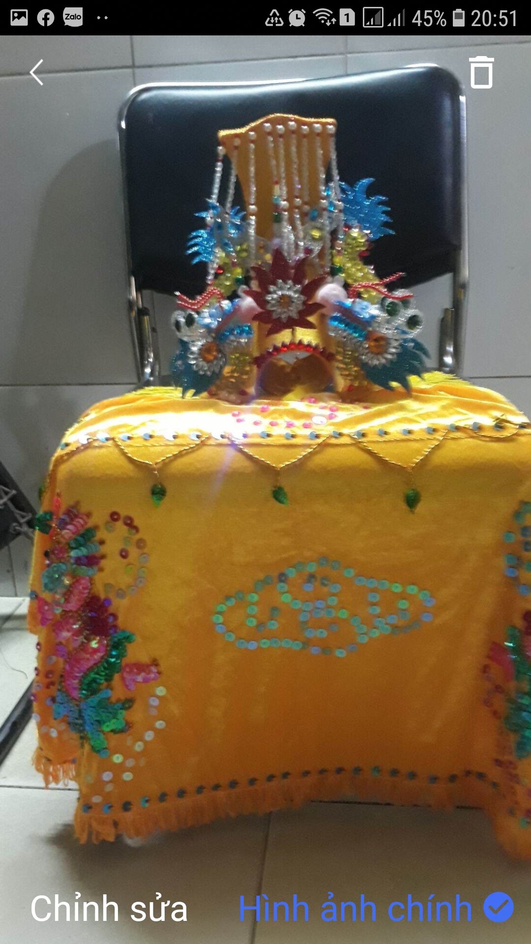 BỘ ÁO MÃO NGỌC HOÀNG