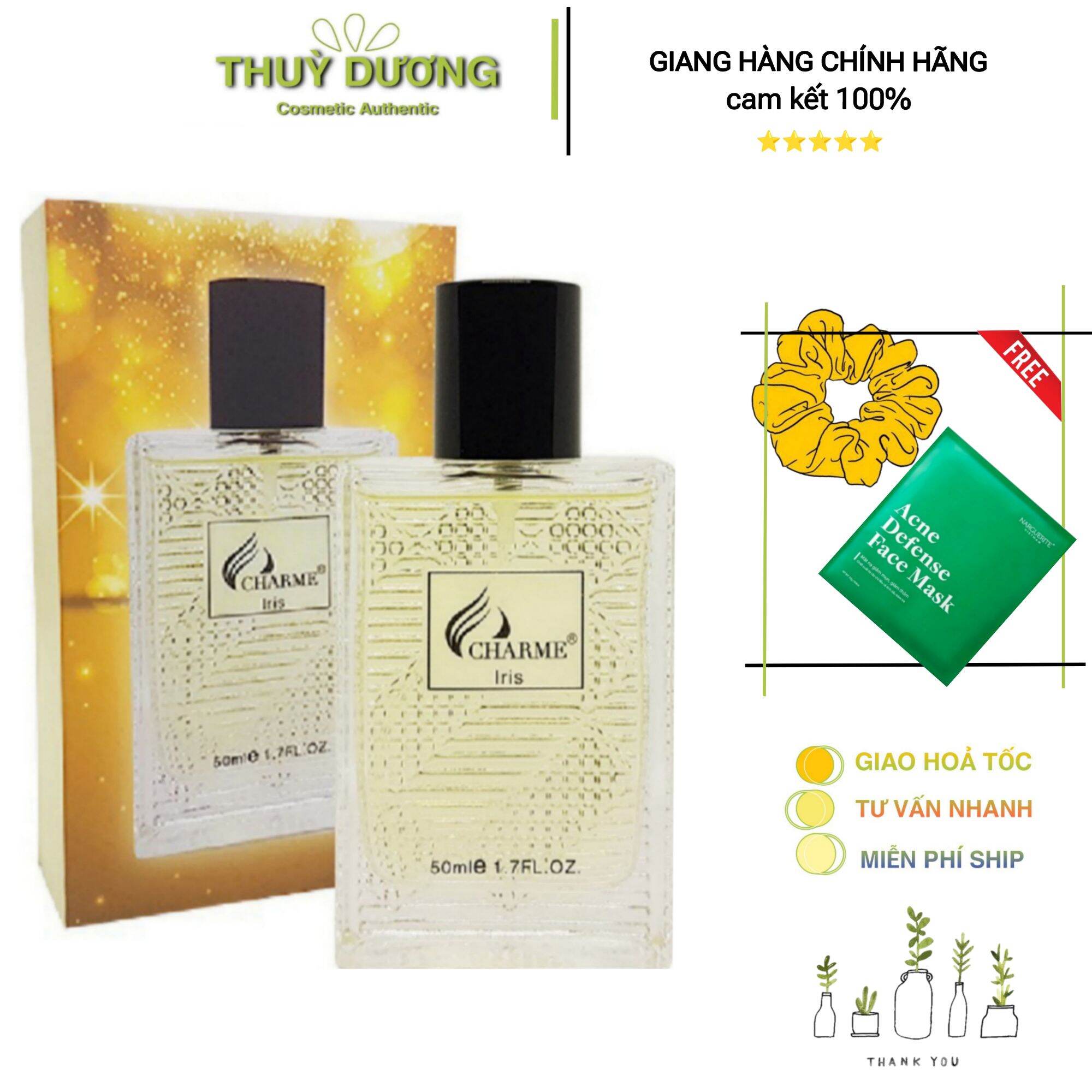 Nước hoa nam iris charme thơm nhẹ nhàng quyến rũ