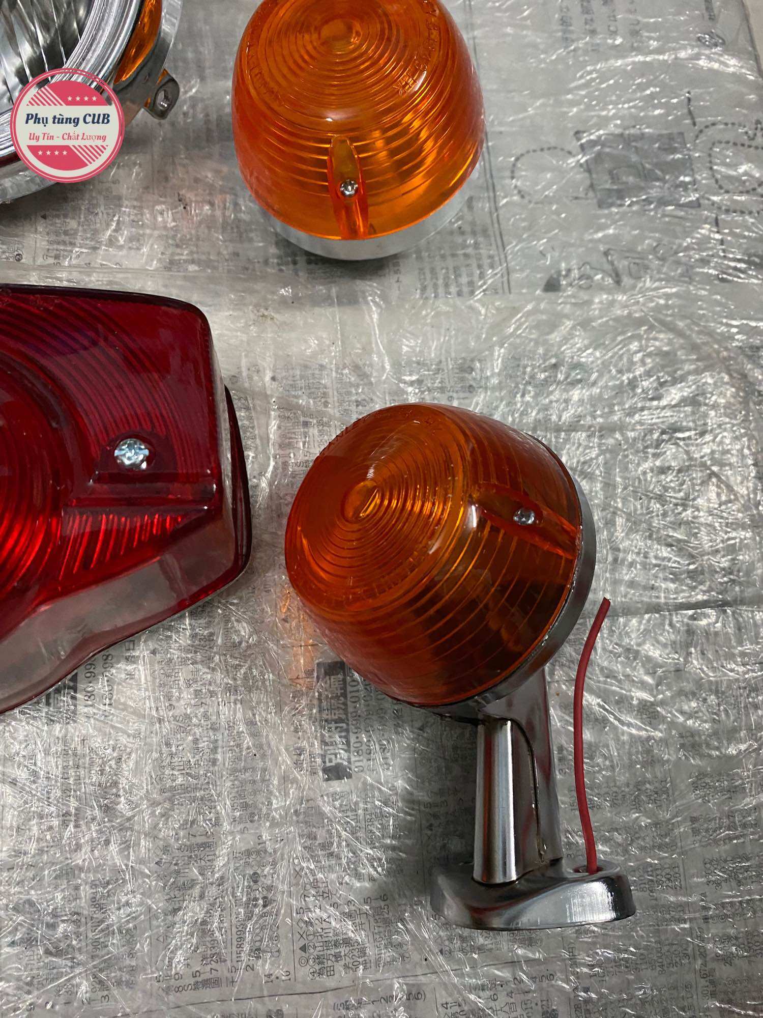 Bộ đèn xe cub 78/70 loại tốt