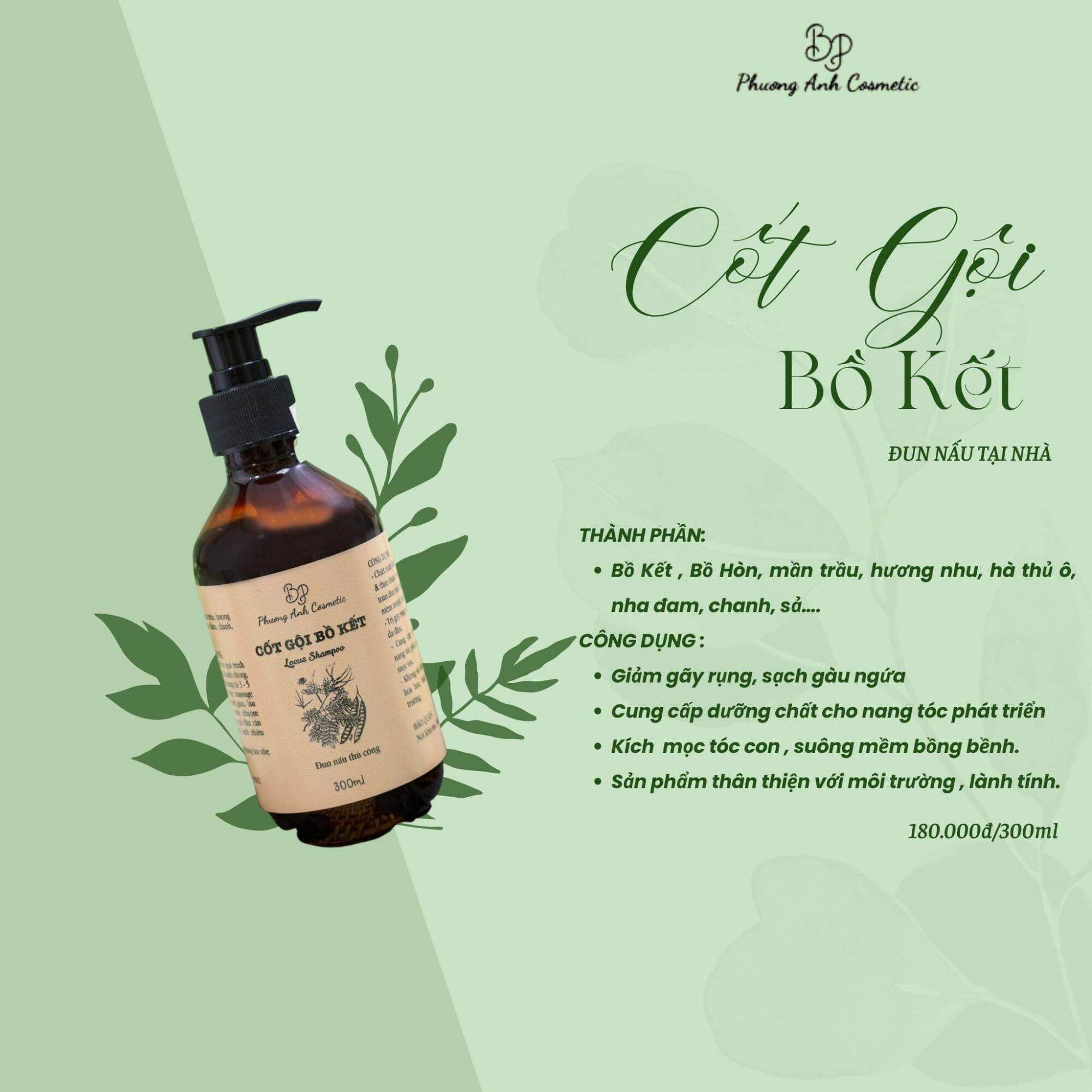 Dầu gội bồ kết