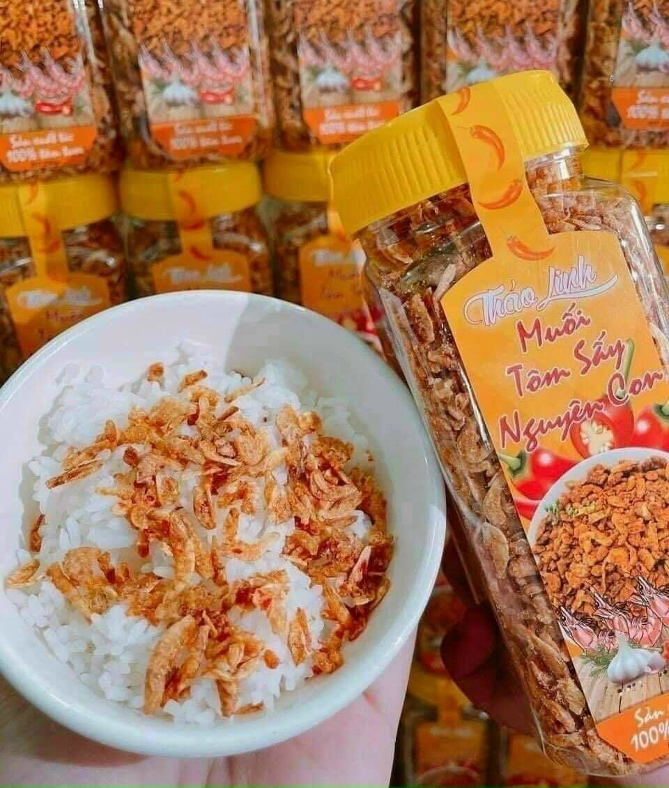 Muối tôm sấy nguyên con 230g