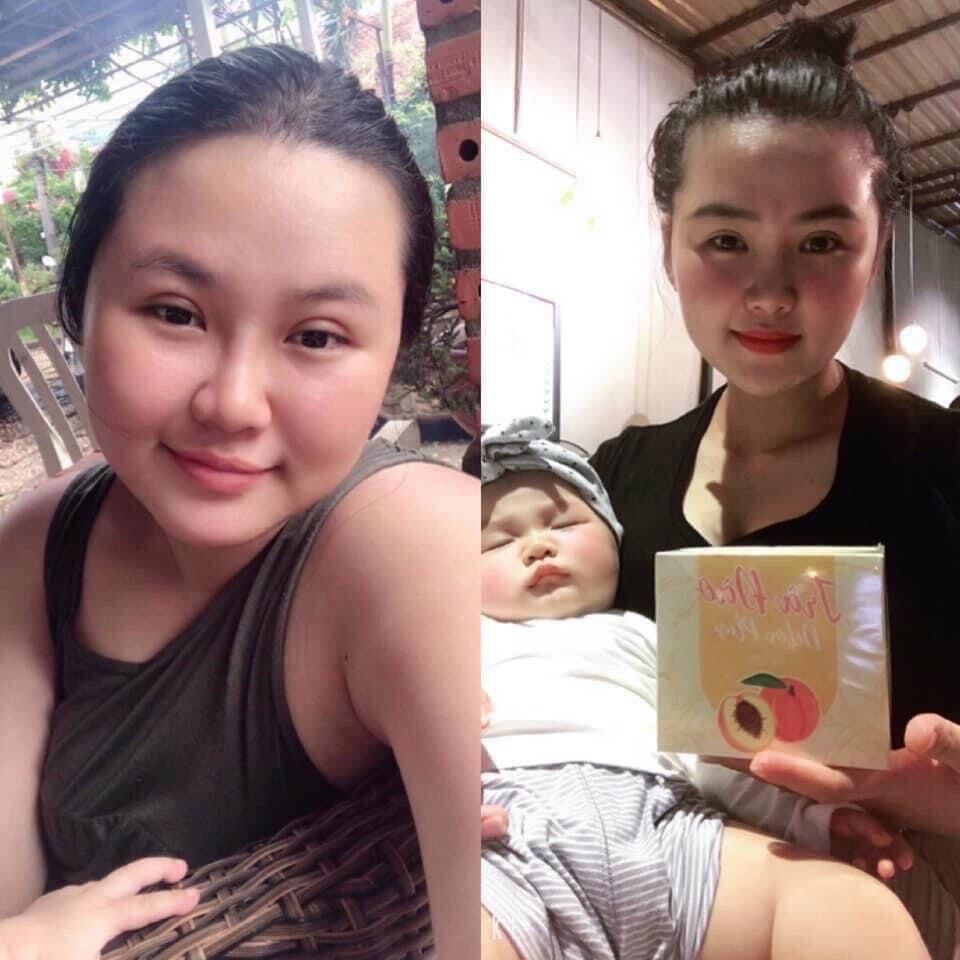 Combo 10 hộp trà đào detox plus