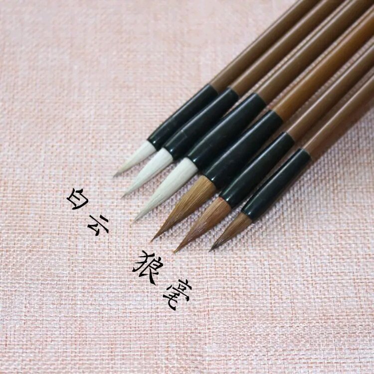 Bộ 6 bút lông viết thư pháp -