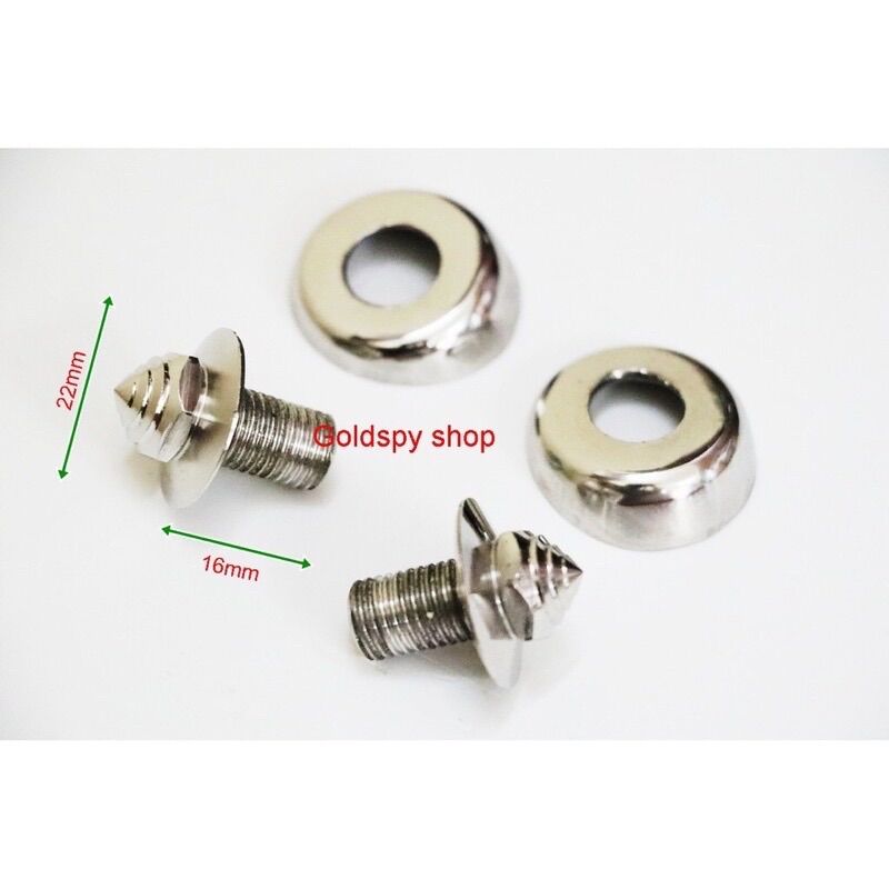 Ốc Chân Gương inox Wave Nhỏ, Wave Zx