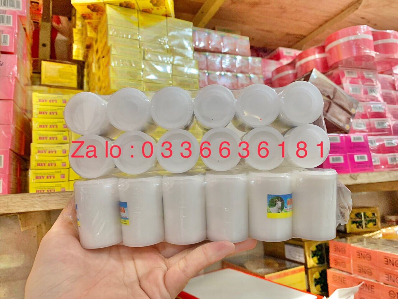 Sỉ nguyên lố 12 hủ kem chua