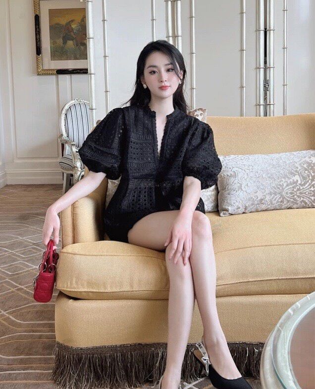 50-90kg Bigsize SET REN TIỂU THƯ CỔ V