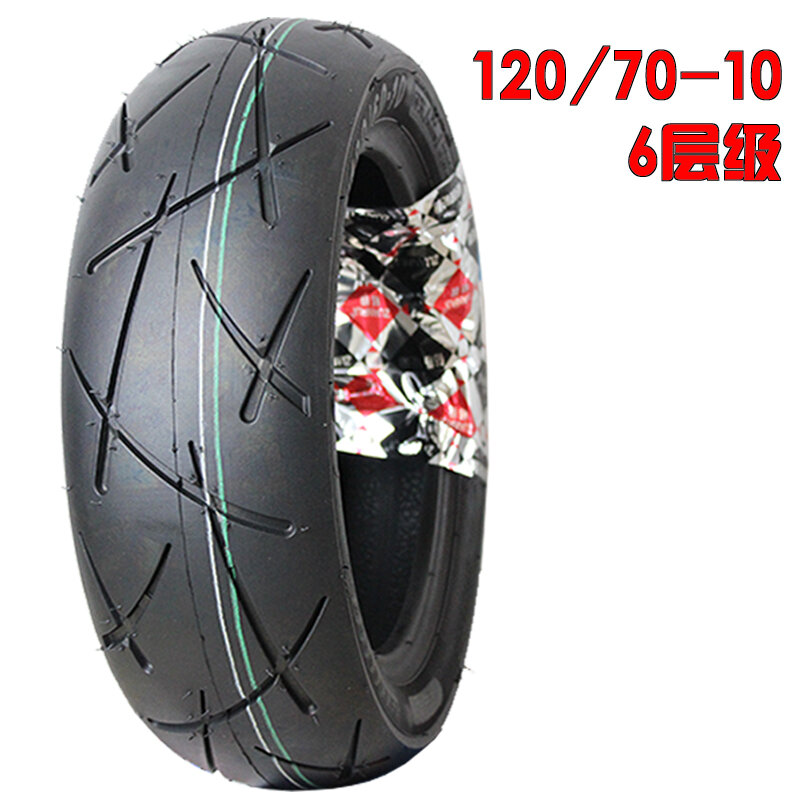 Lốp Xe Đạp Điện Dày Cao Su Trống ZUANRUI 90/90-10/120/70/130/60-10-12 Lốp Xe Đạp Điện Phù Hợp Với Mọ