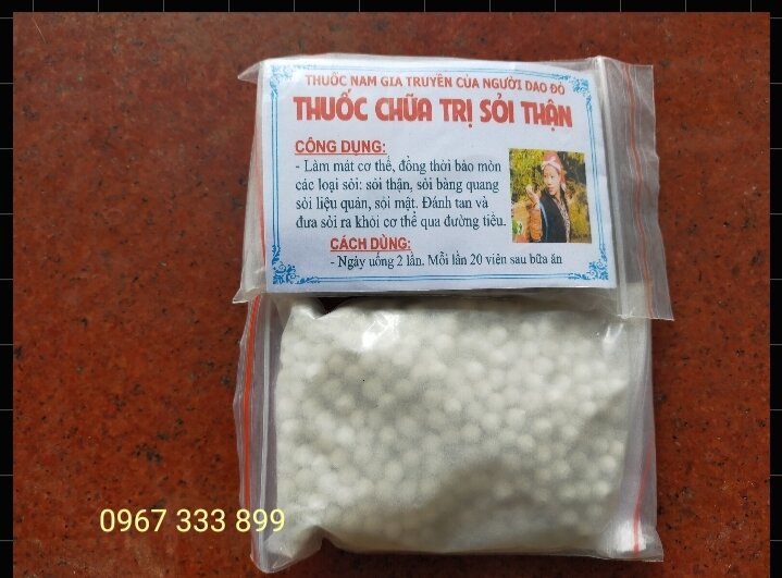 Khắc tinh Sỏi thận, sỏi tiết liệu Dao Đỏ 1 gói