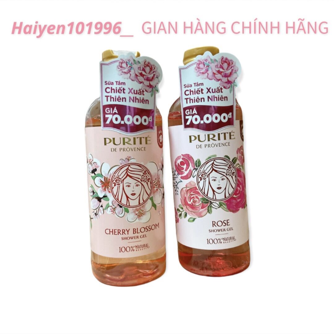 Sữa tắm purite hương nước hoa 250ml