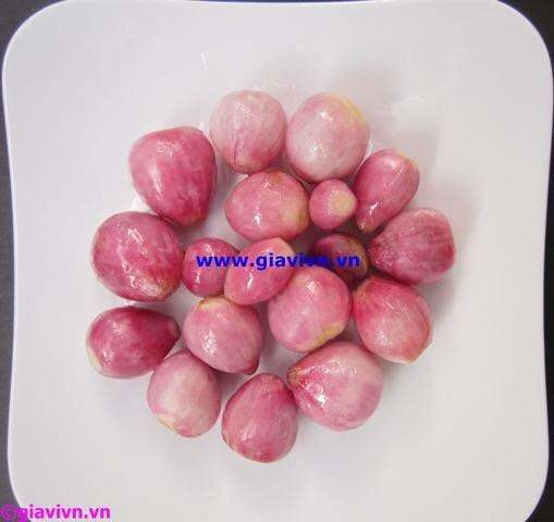 Hành tím lý Sơn ngâm giấm chua ngọt 1 hủ