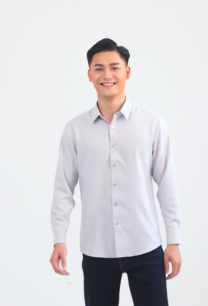 [CHỈ 15-17.6 TẶNG QUÀ ĐƠN TỪ 319K]Áo sơ mi nam dài tay Café-DriS khử mùi hiệu quả Coolmate