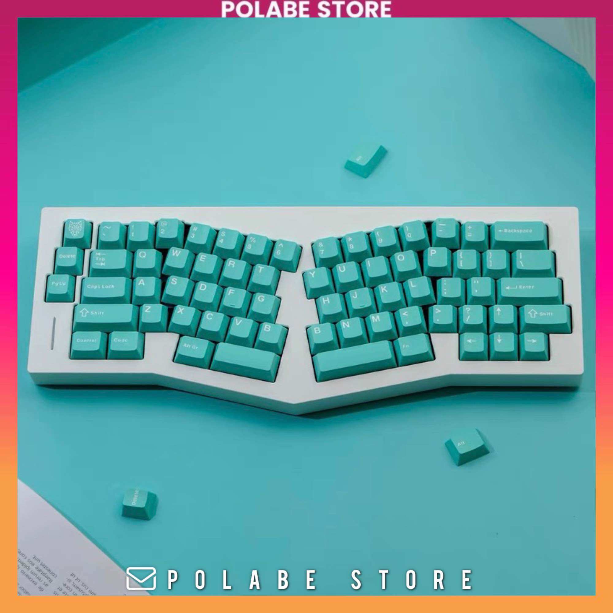 Keycap Cherry Aifei Tiffani Pyga Keycap Cherry profile bàn phím cơ Polabe Store