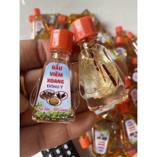 Combo 10 chai dầu viêm xoang trắng 3ml (rễ thuốc)