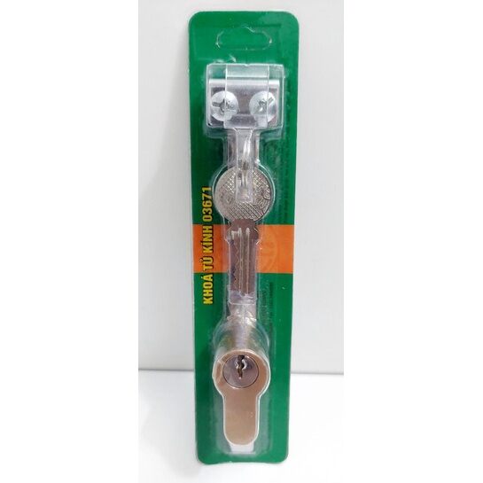 Ổ khóa tủ kính cửa lùa việt tiệp 03671