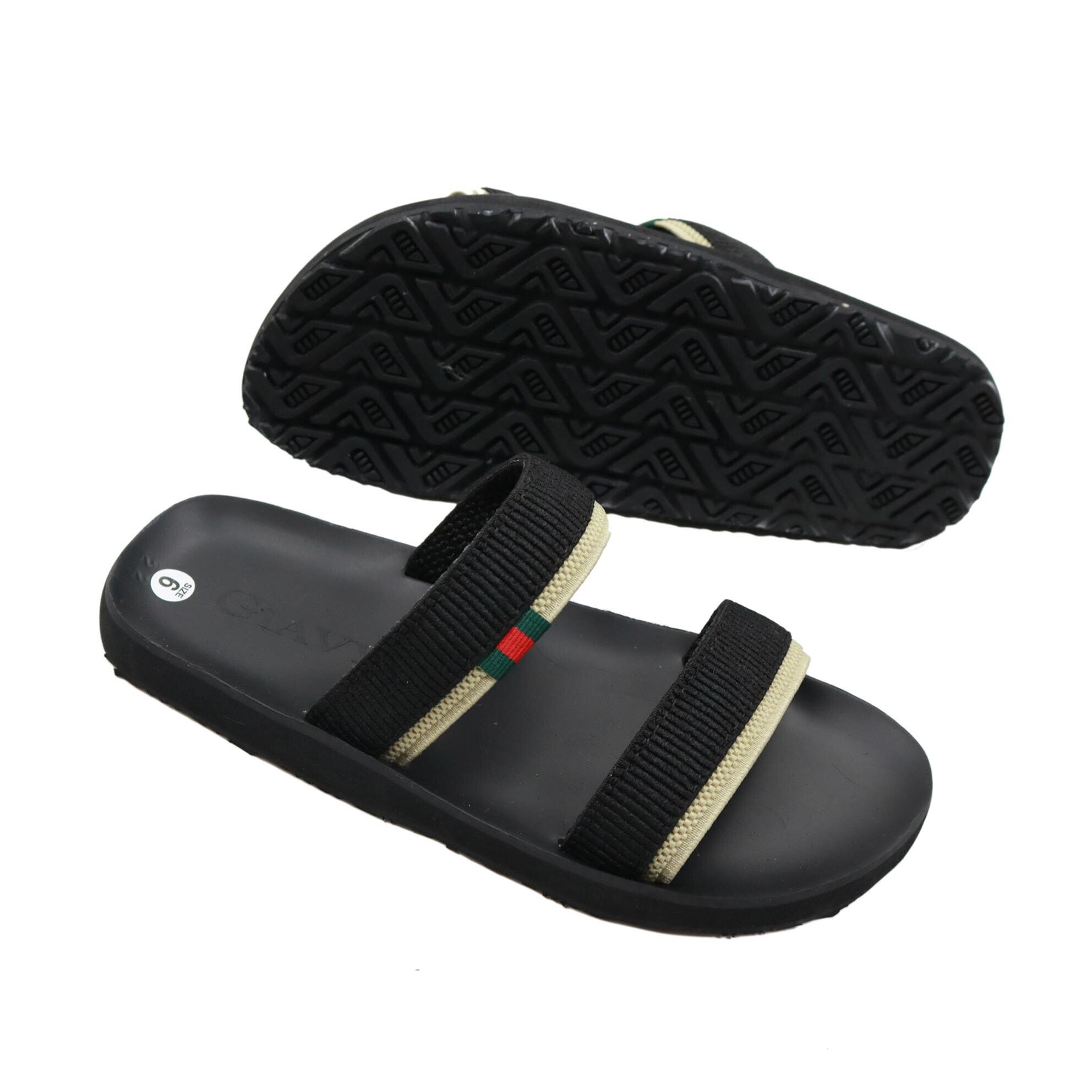 Dép quai ngang nữ.GIAVY DT K346(Đen)