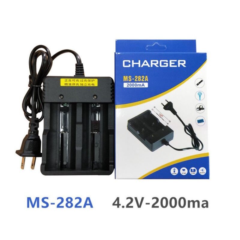 Bộ sạc pin 3.7-4.2v .sạc pin 18650 26650 14500 16340...