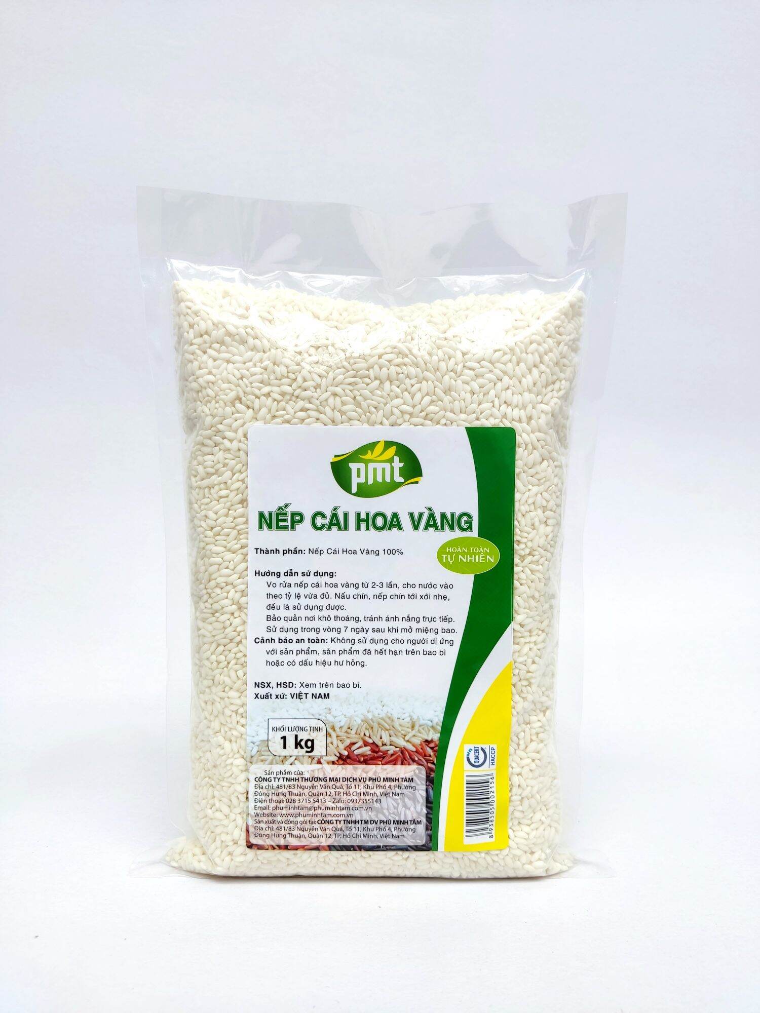 Nếp cái hoa vàng pmt 1kg