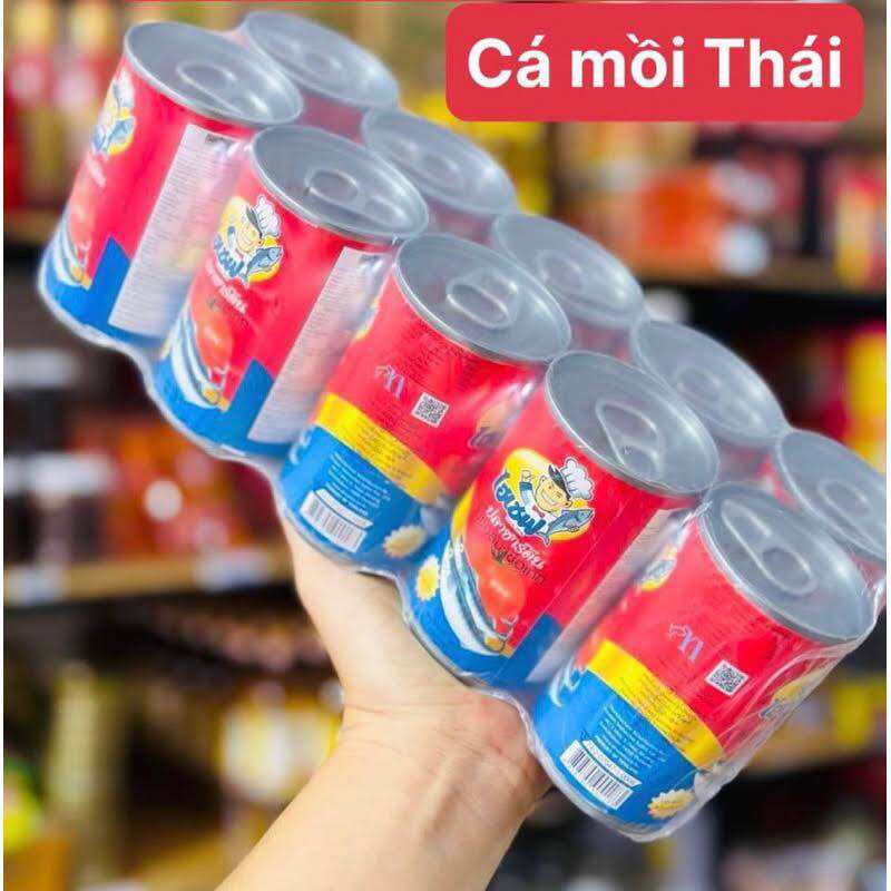 Lốc 10 hộp cá mồi  Hi Chef Thái Lan 155g