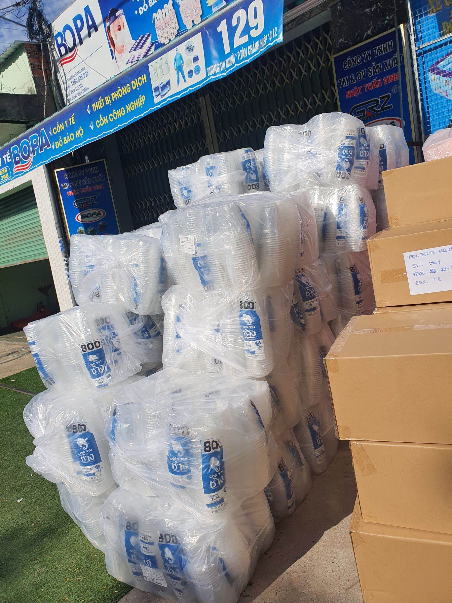 Combo 10 lốc = 500 ly khổng lồ, ly nước mía, trà tắc 750ml, 800ml, 900ml, 1.000ml. tùy chọn nắp