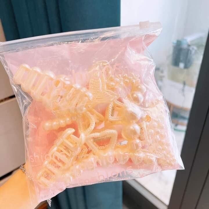 Sét 6 Kẹp Tóc Hàn Quốc Siêu Xinh Cho Bạn Gái