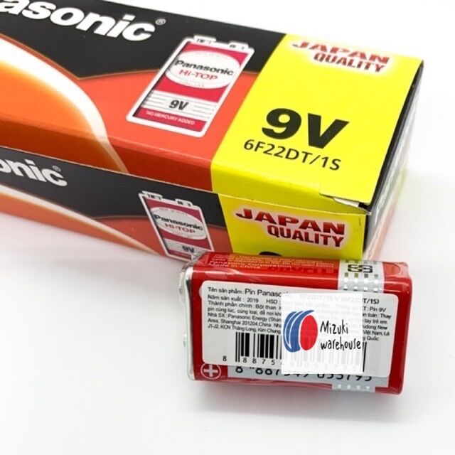 Pin 9V chính hãng Panasonic