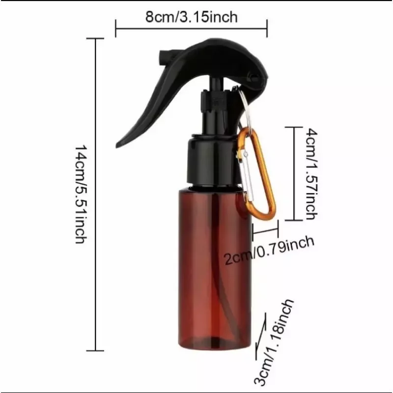Chai xịt móc khóa mini 60ml (1 chai rỗng)