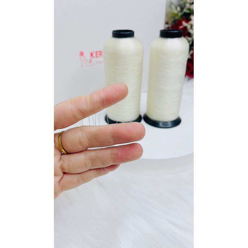 Dây cước trong suốt co giãn xâu vòng tay dây chuyền