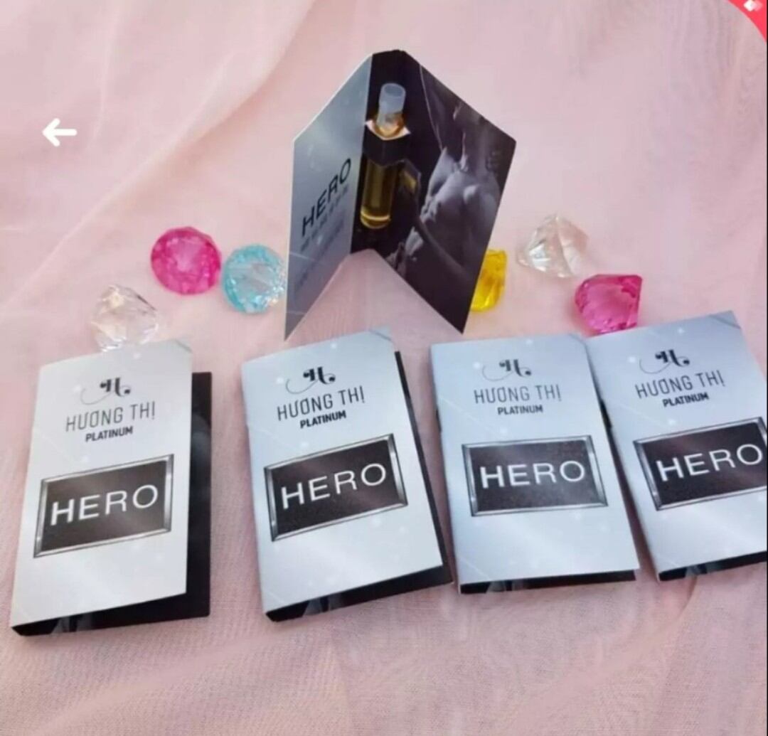 Mẩu thử nước hoa nam hero 2ml_hương thị platinum