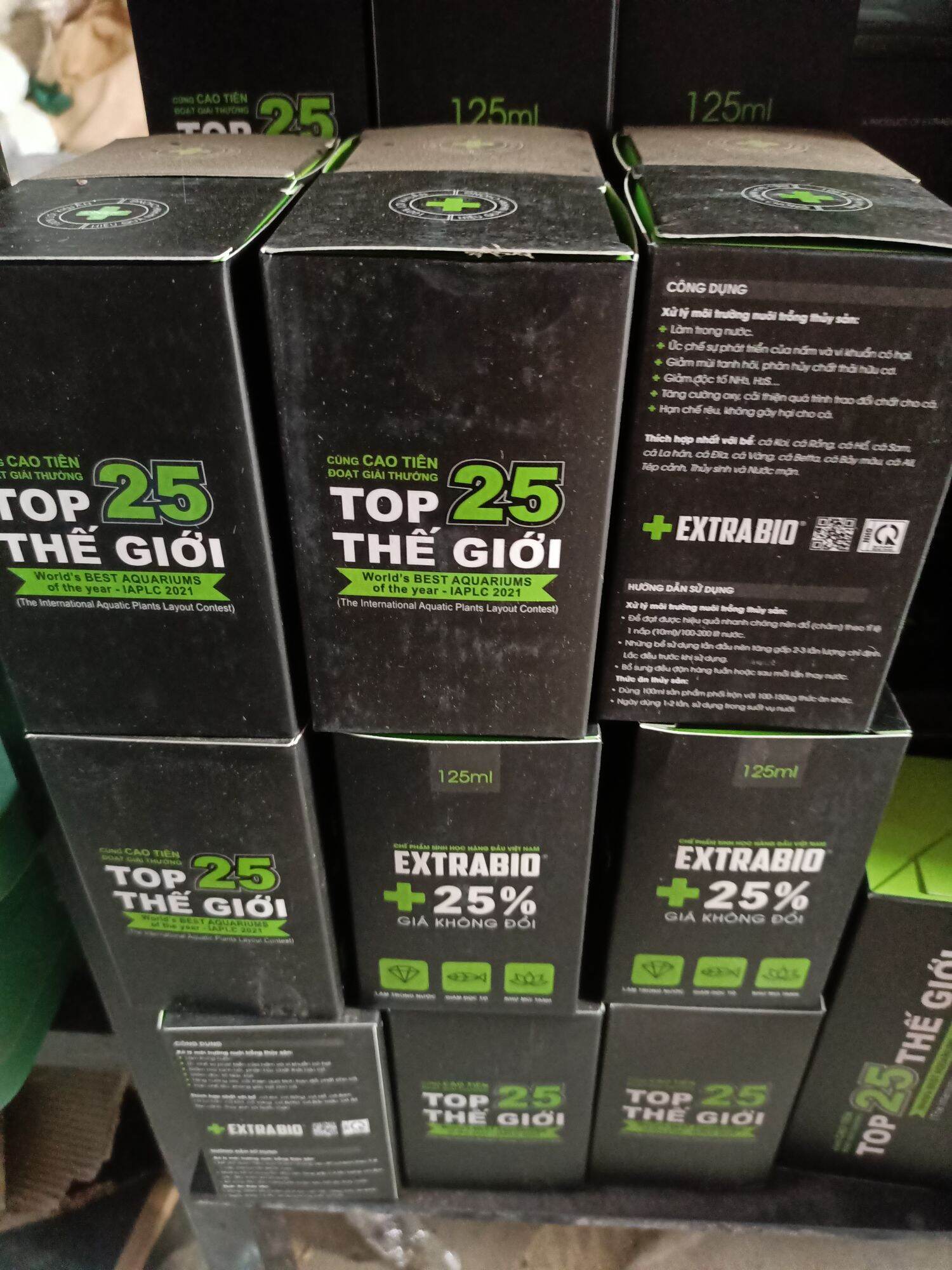 EXTRABIO , VI SINH EXTRABIO LÀM TRONG NƯỚC ( CHAI 125ML )
