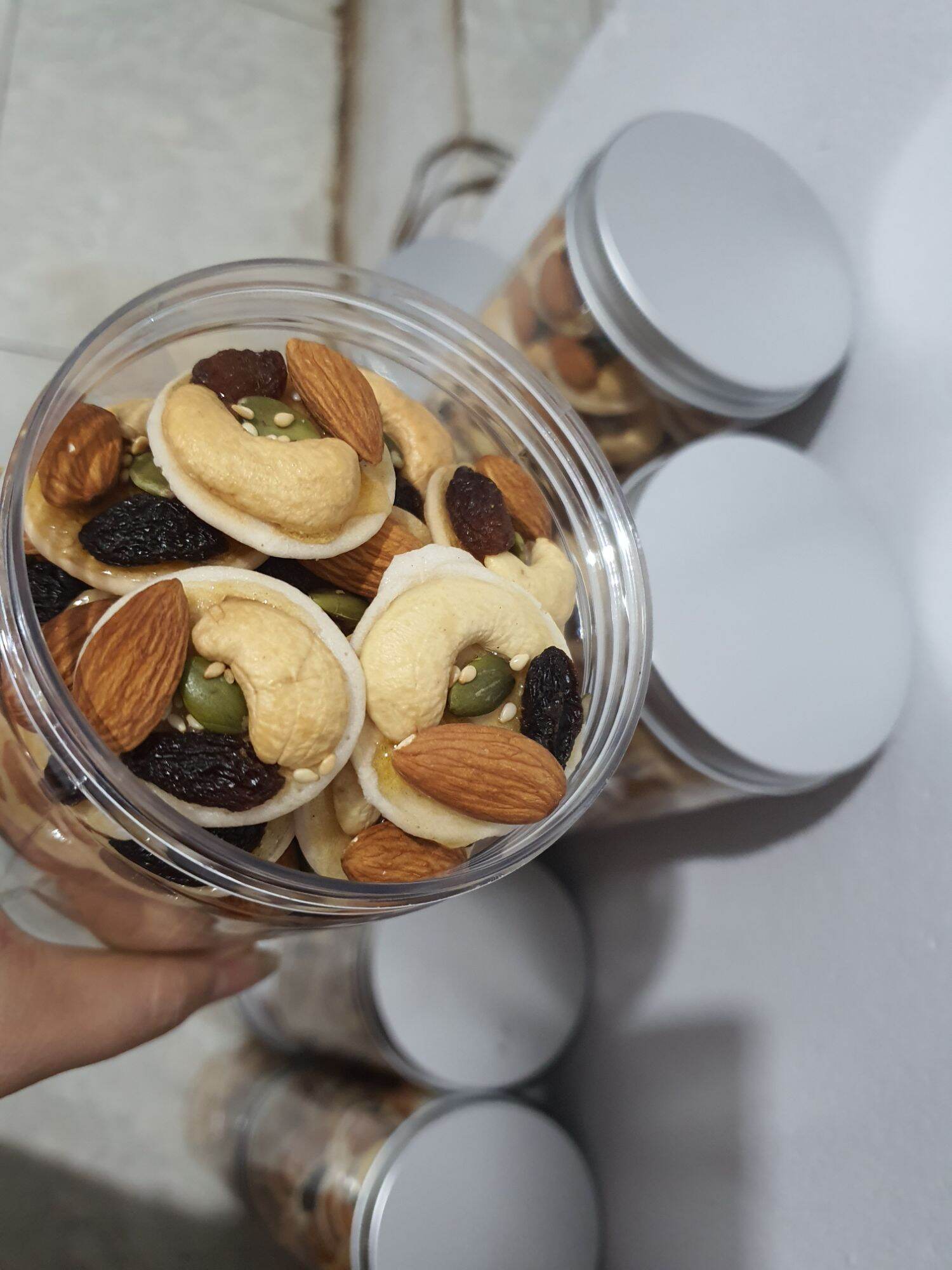 bánh đồng tiền mix hạt- 500gr