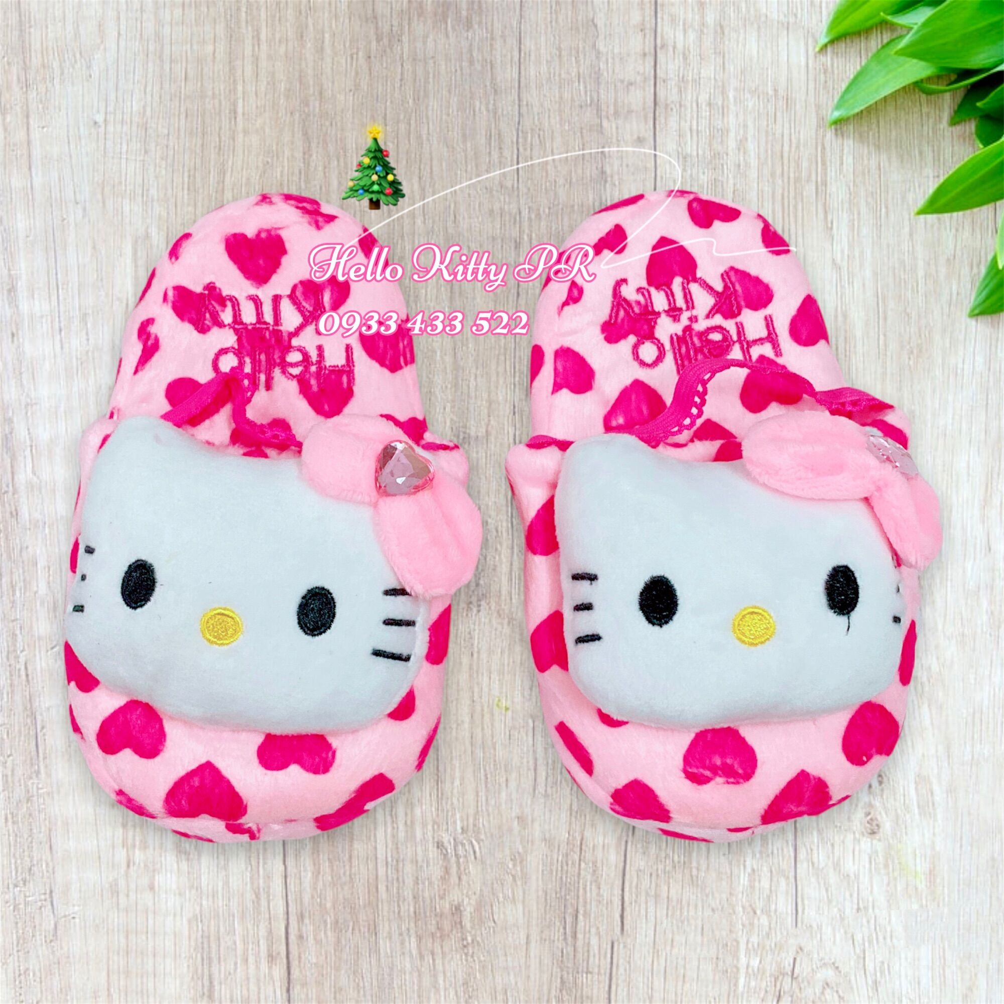 Dép bông trẻ em Hello Kitty - Doremon Doraemon