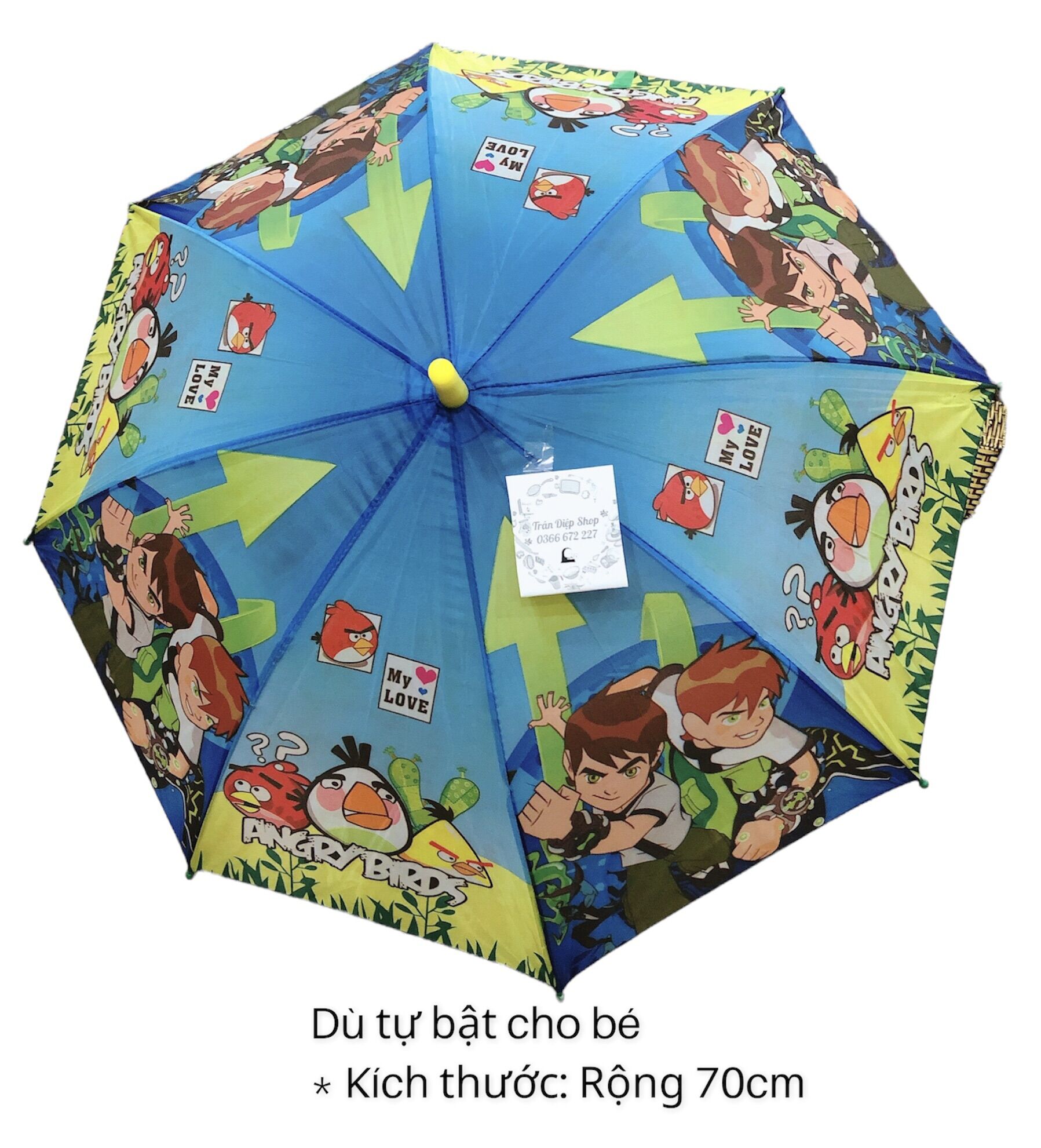 Dù tự bật nhiều mẫu cho bé trai-bé gái