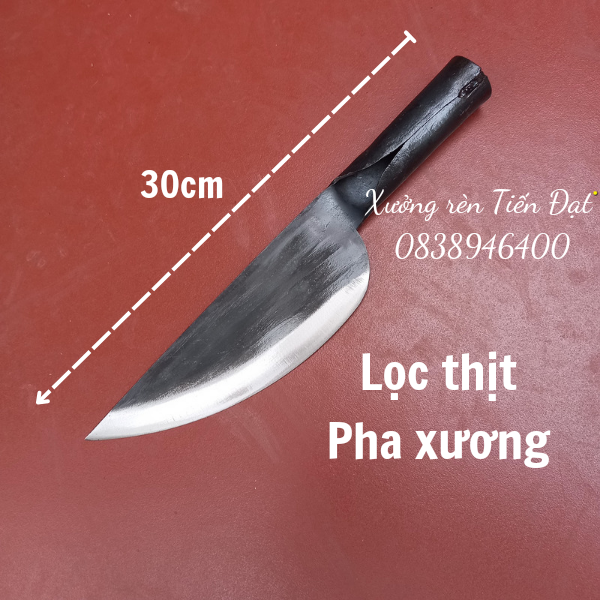Dao Bầu Lọc thịt loại dày khỏe vừa thái lọc vừa pha xương
