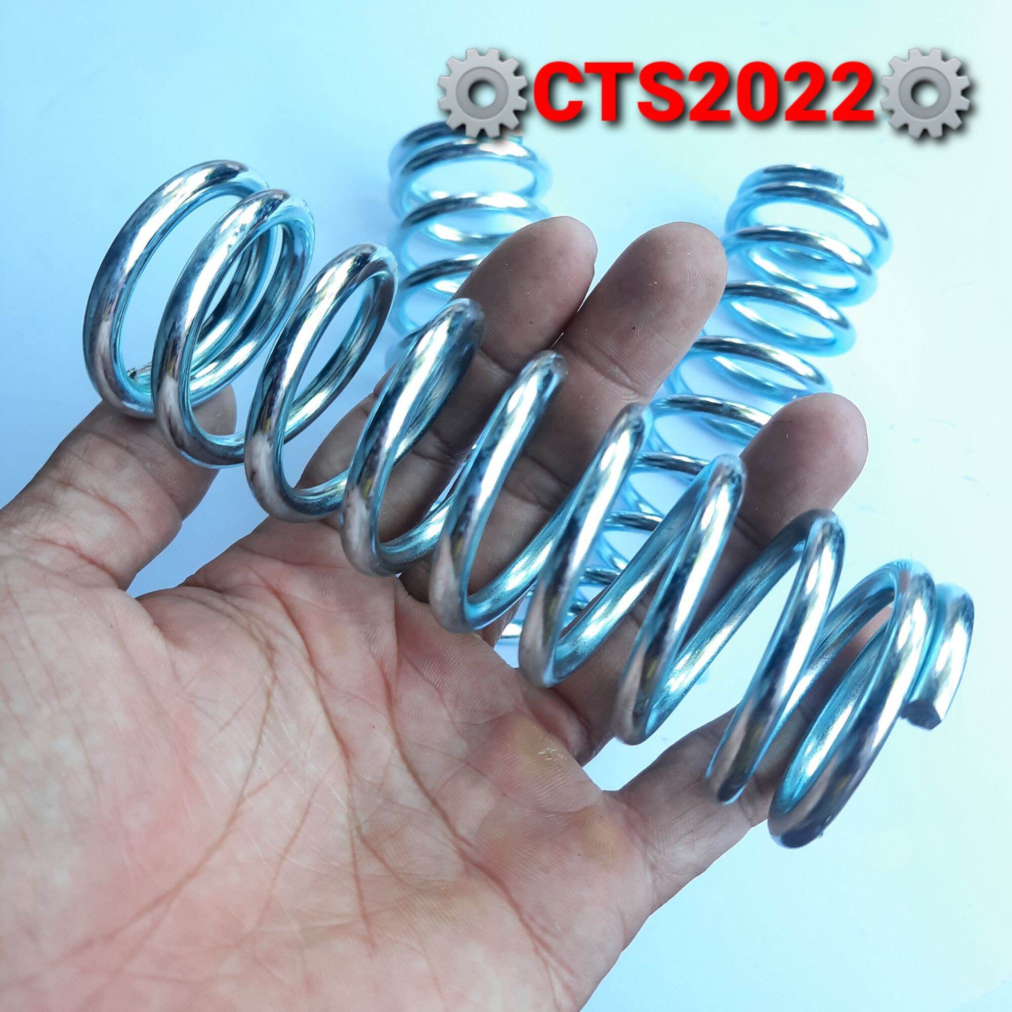 Lò xo nén  phi 40 mm sợi 5mm dài 100/120mm