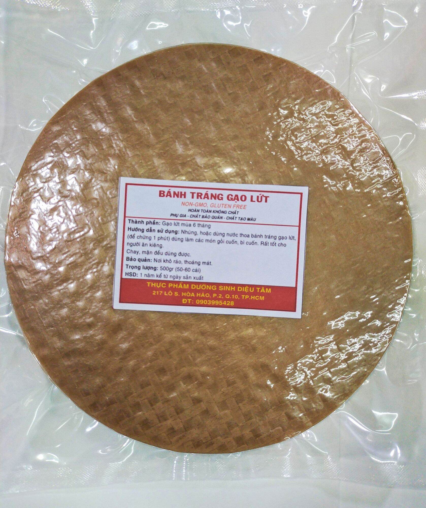 BÁNH TRÁNG GẠO LỨT 500G ĂN CHAY ĂN KIÊNG GIẢM CÂN