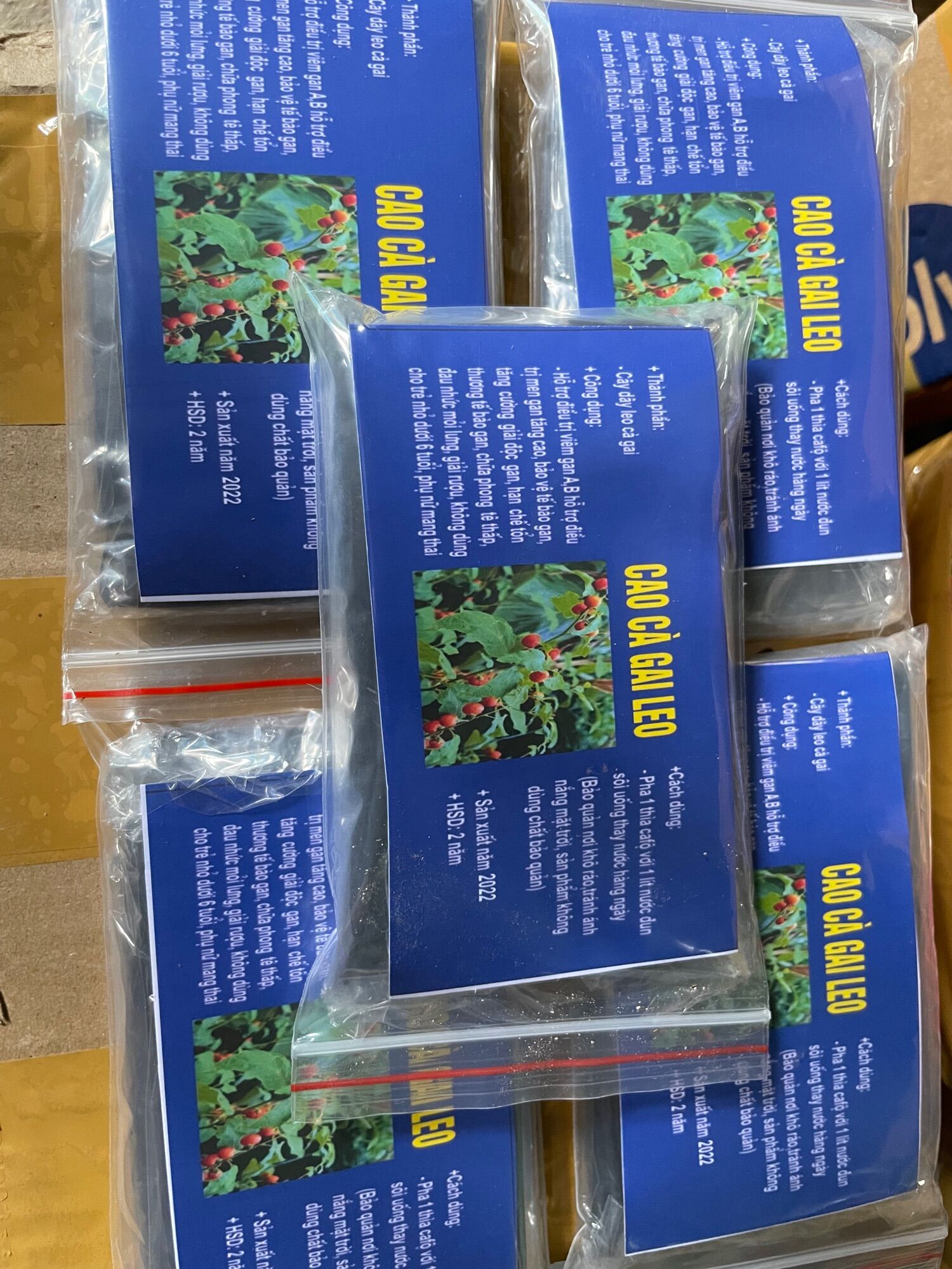 Cao cà gai leo - tốt cho người bị gan 100gr