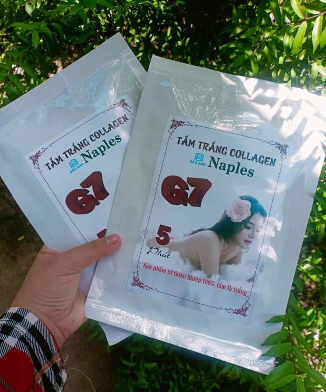 TẮM TRẮNG G7 5 PHÚT TRẮNG