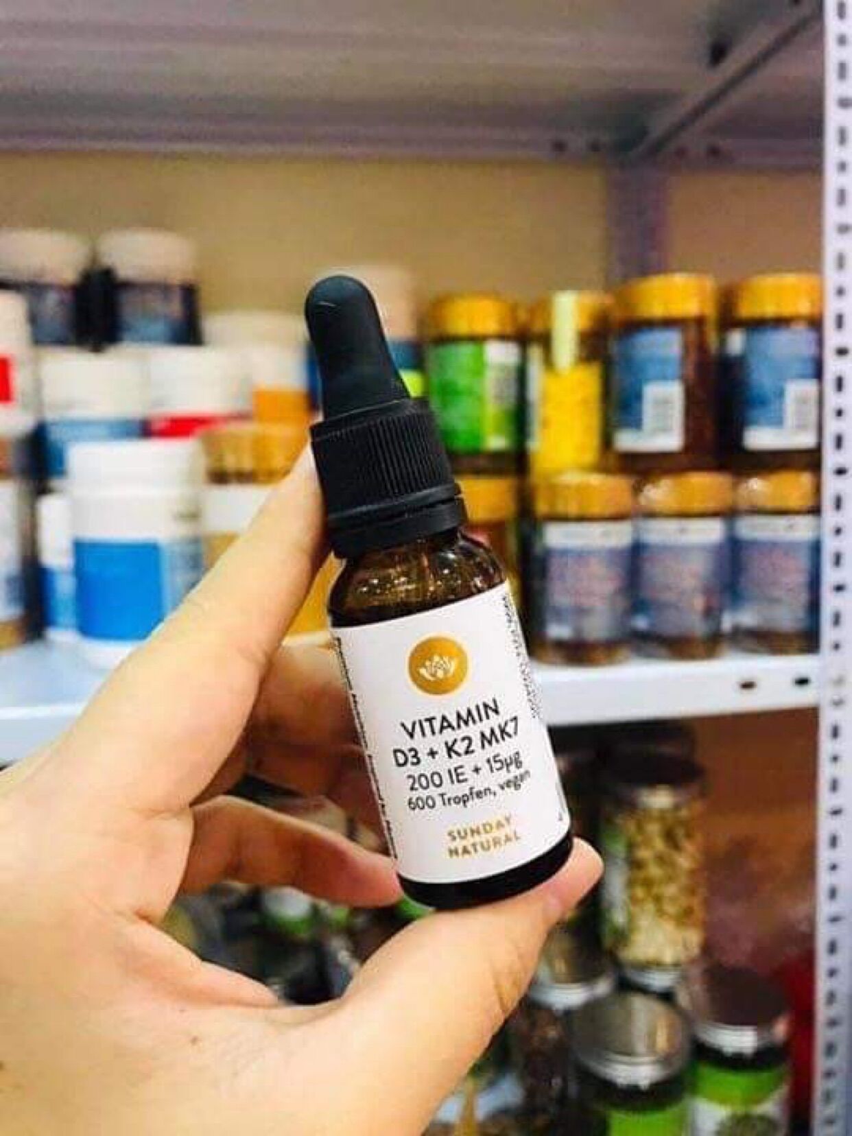 VITAMIN D3 + K2 MK7 Của Đức DATE MỚI