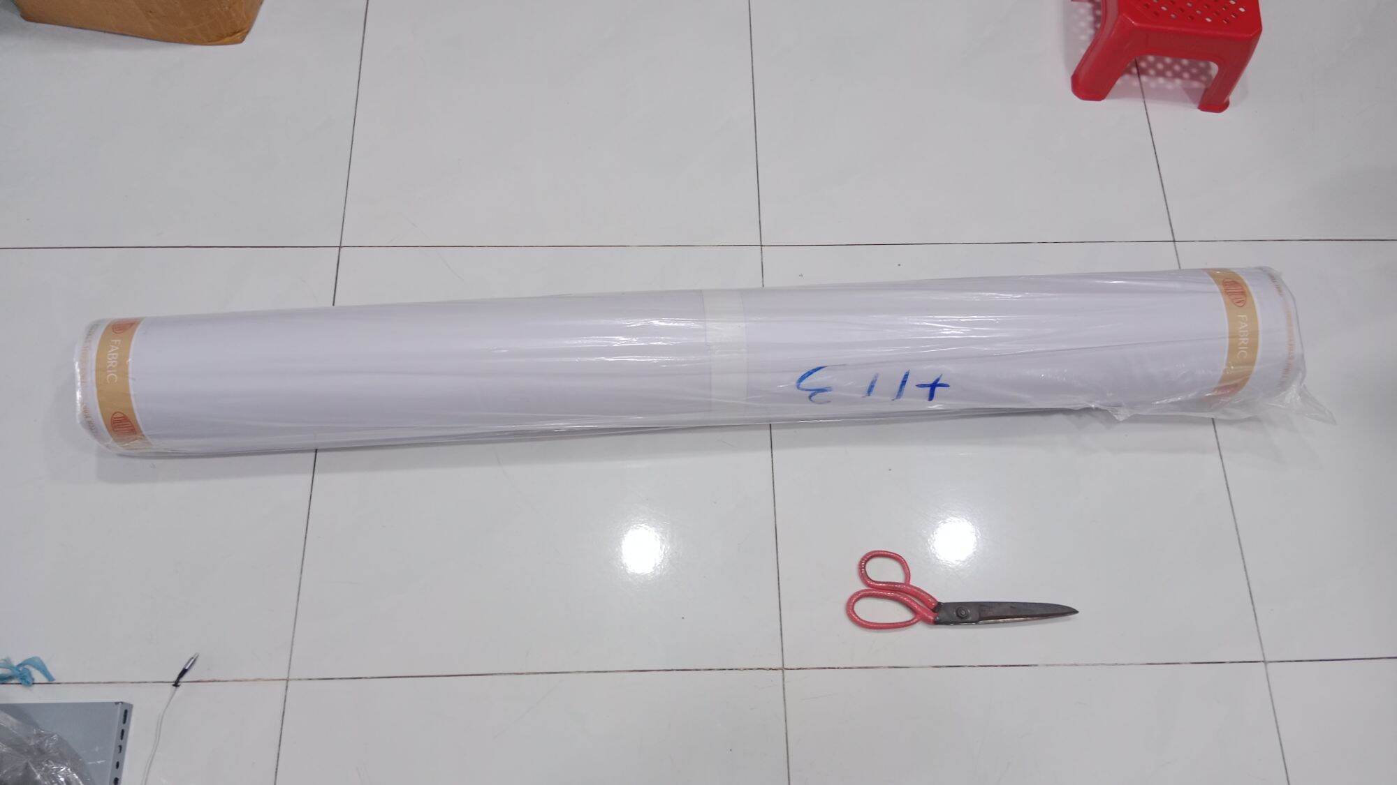 Vải Kaki Trắng Pha Thun Nhẹ Thái Tuấn
