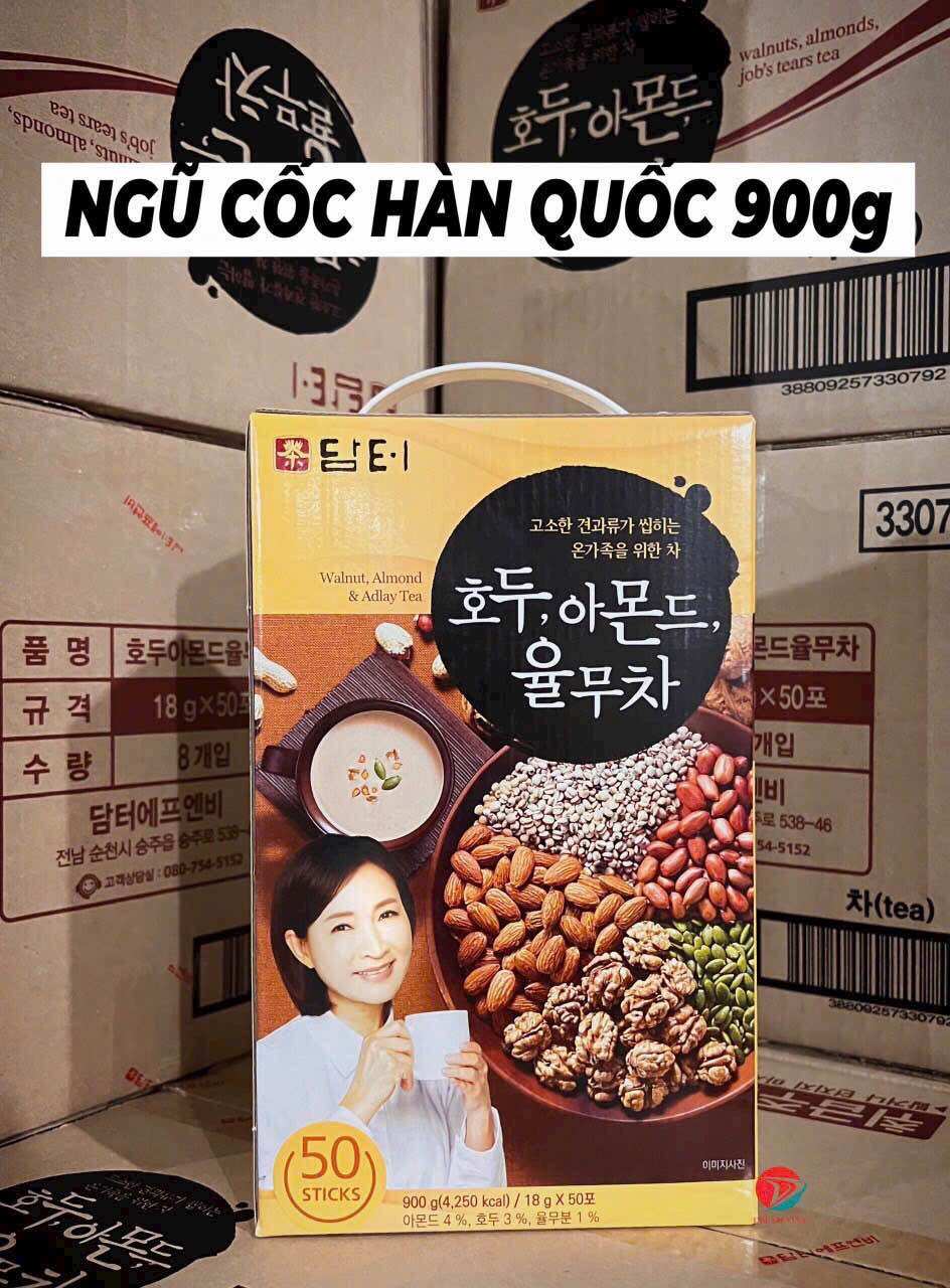 Bột ngũ cốc Damtuh Hàn Quốc 50 Gói- ngũ cốc truyền thống 5 loại hạt