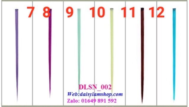 ❤ RẺ NHẤT❤ LINE TÓC TƠ HIGHLIGHT CÓ GHIM CÀI N002
