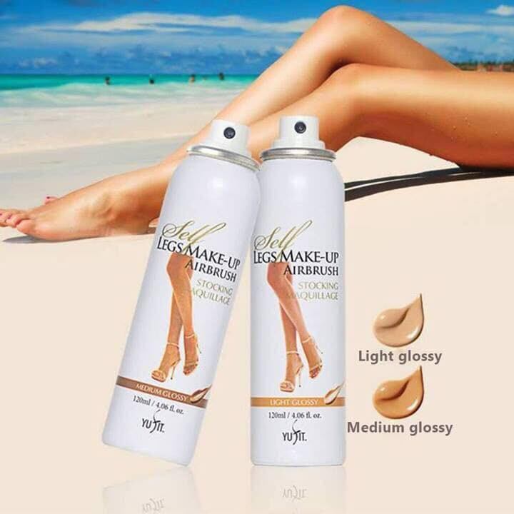 👢tất phun dạng kem the yufit legs make-up airbrush 120ml