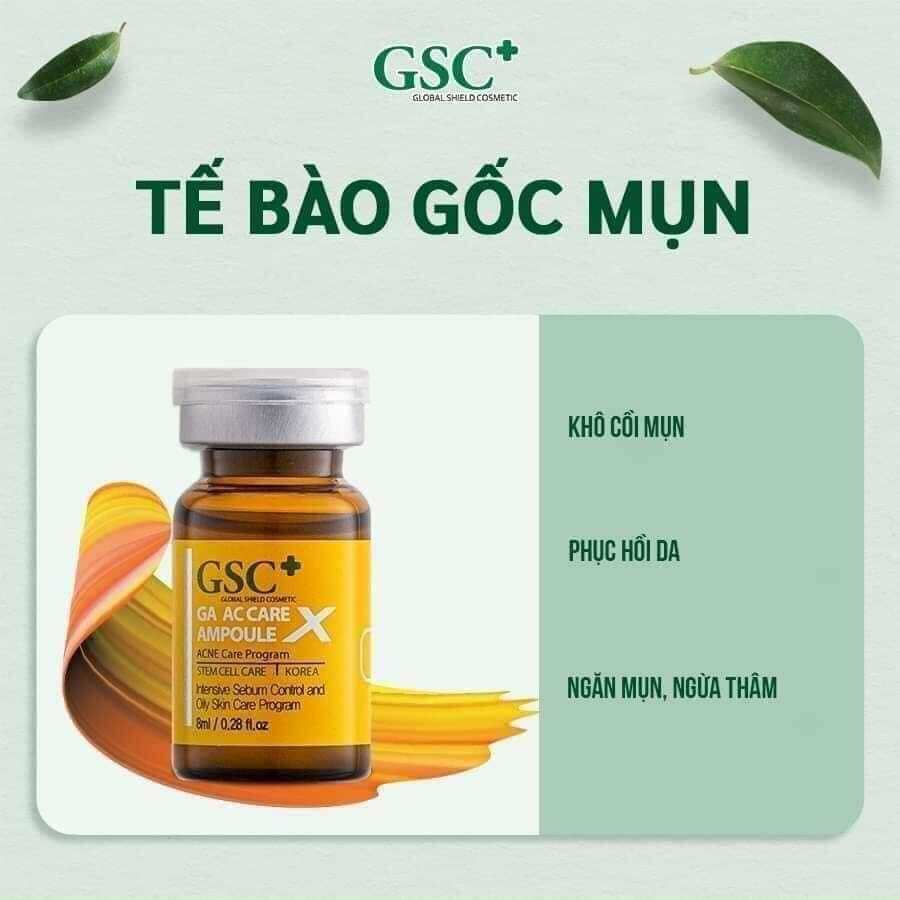 Tế bào gốc hỗ trợ trị mụn GSC (GA AC Care Ampoule)