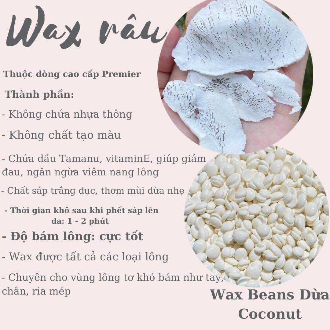 Combo sáp wax triệt lông tại nhà ( có chén )