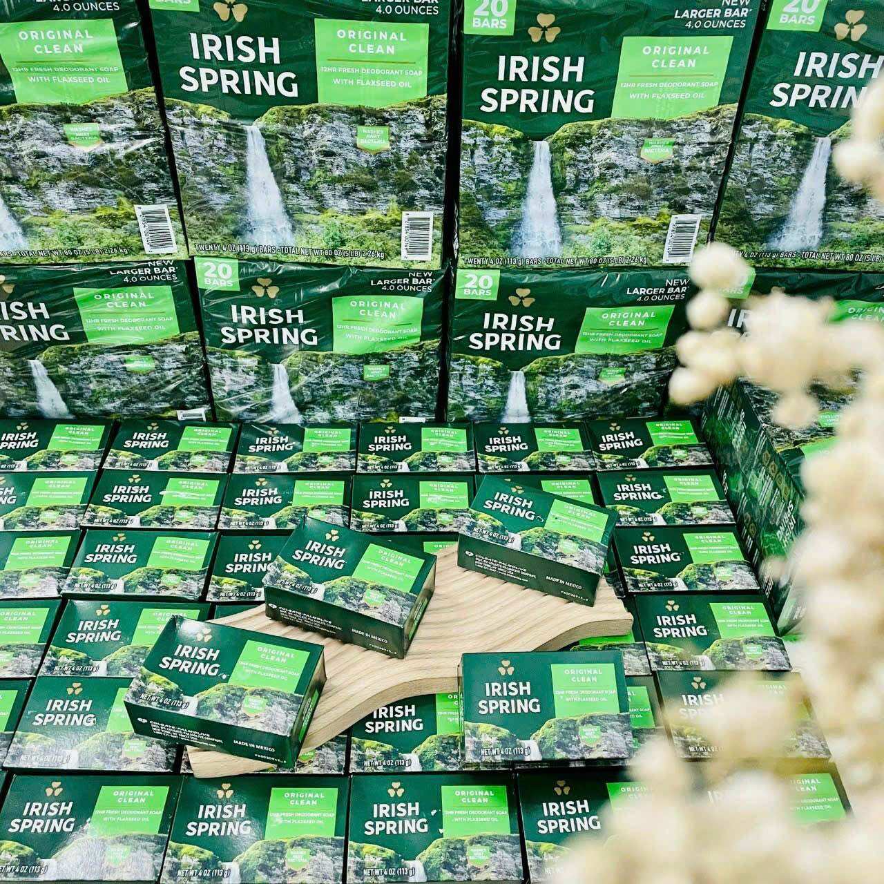 Lốc 20 cục Xà bông cục Mỹ - irish spring.