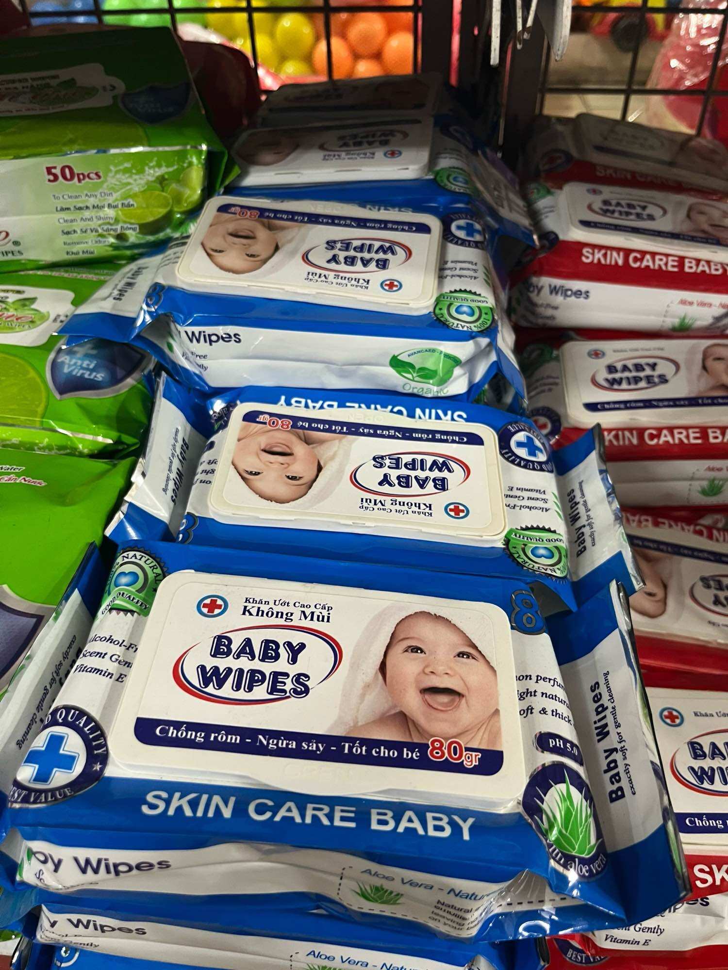 Khăn Ươt BaBy Gói 80 tờ